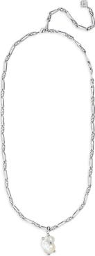 Kendra Scott Melody Freshwater Pearl Pendant Chain Necklace