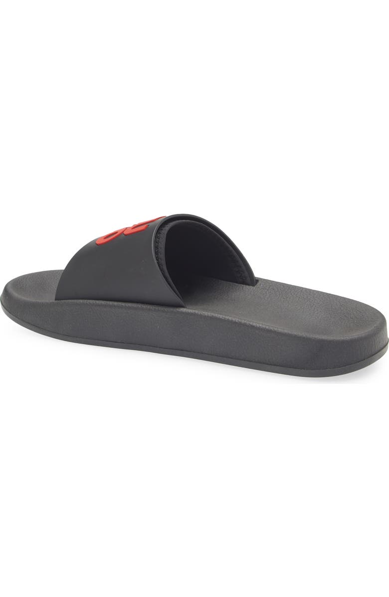 BOSS Logo Waterproof Slide Sandal, Alternate, color,