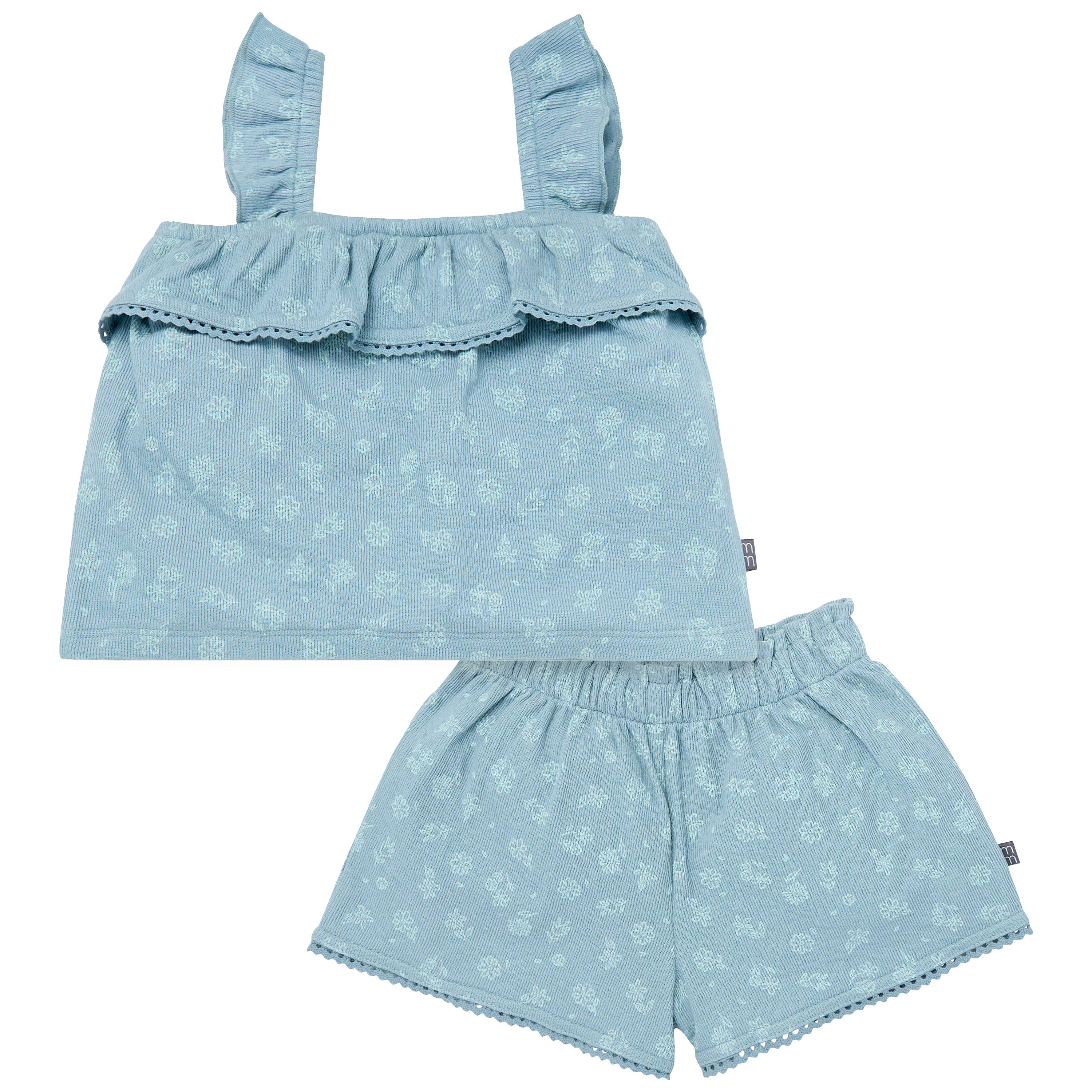 Teal Floral