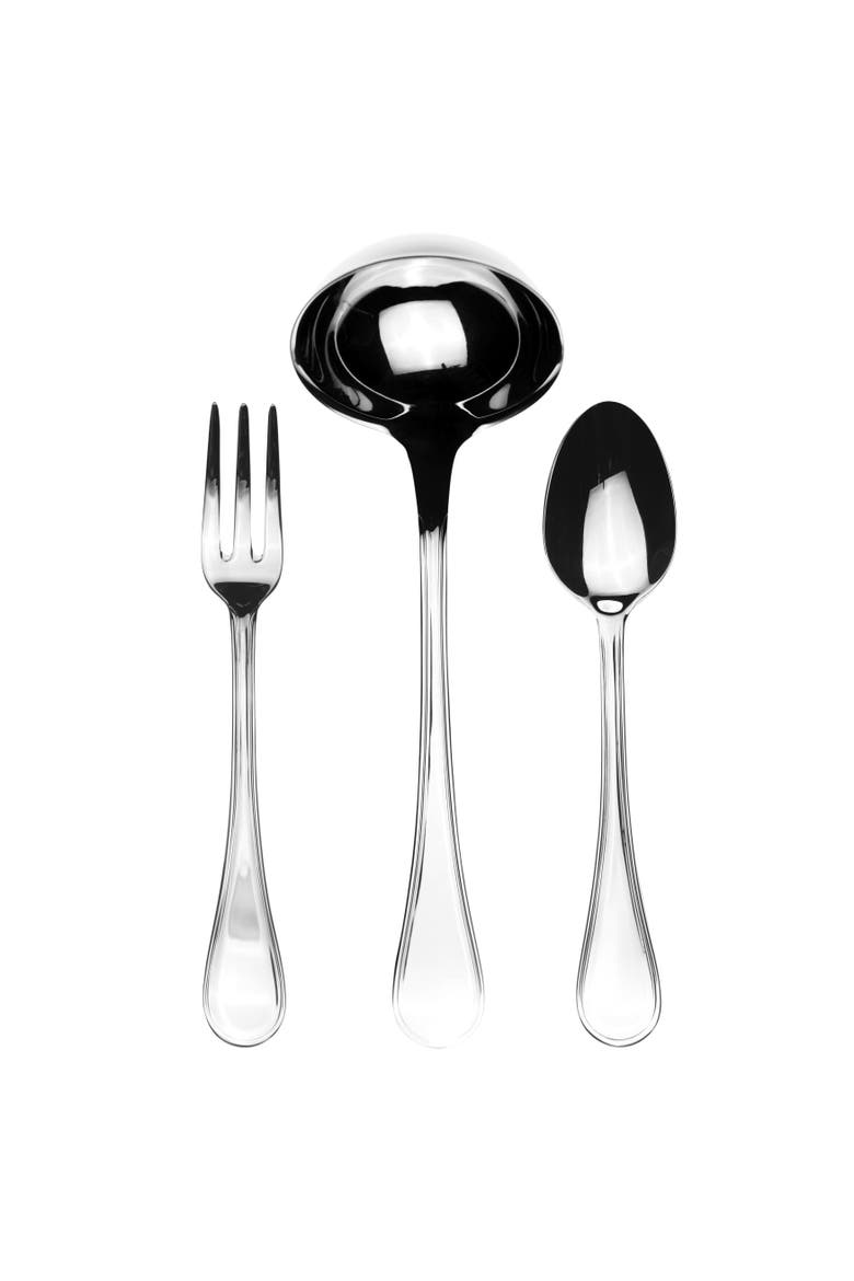 Boheme Serving Set, Main, color, Silver