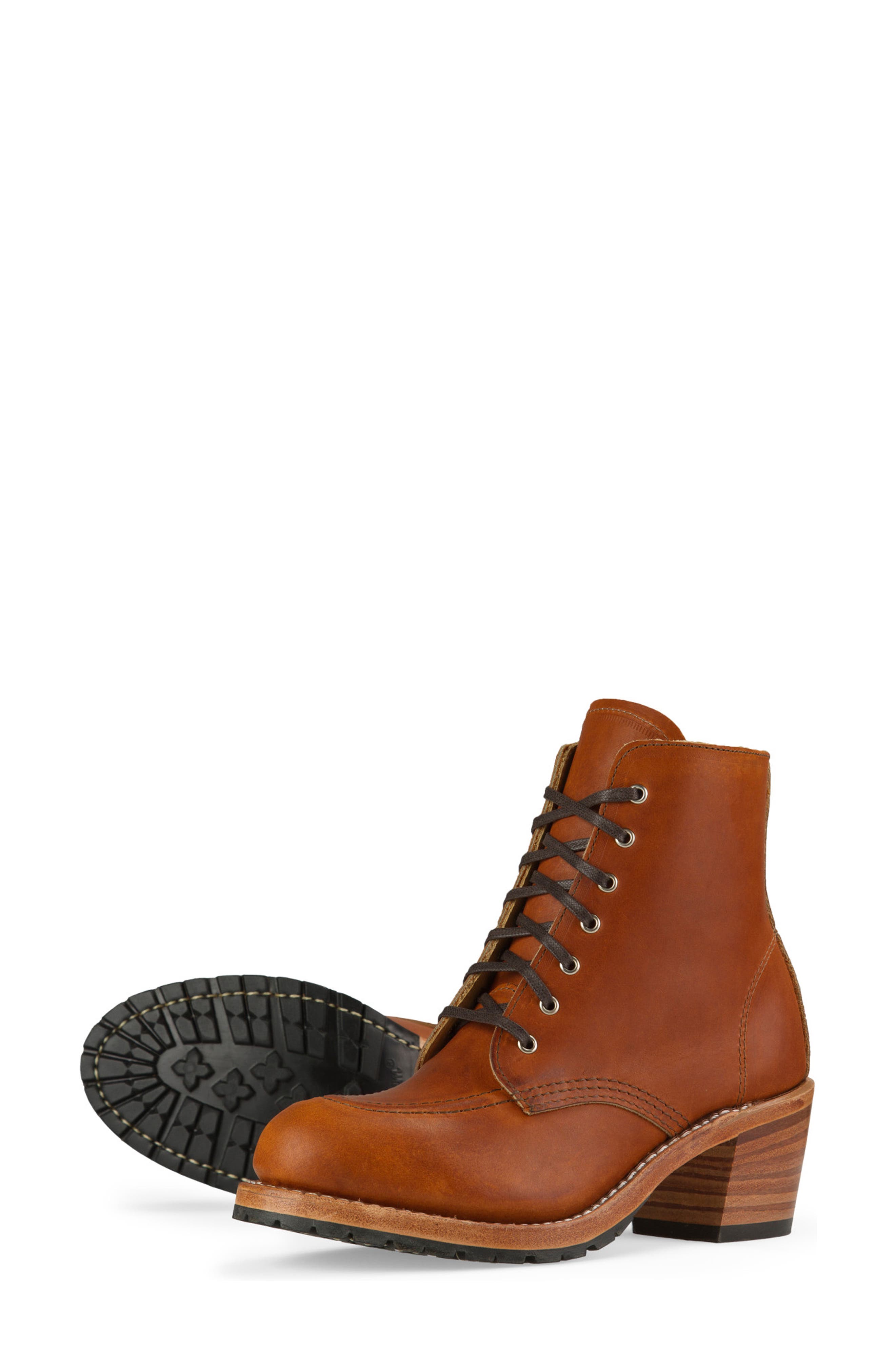 Clara Boot, Alternate, color, ORO LEGACY LEATHER