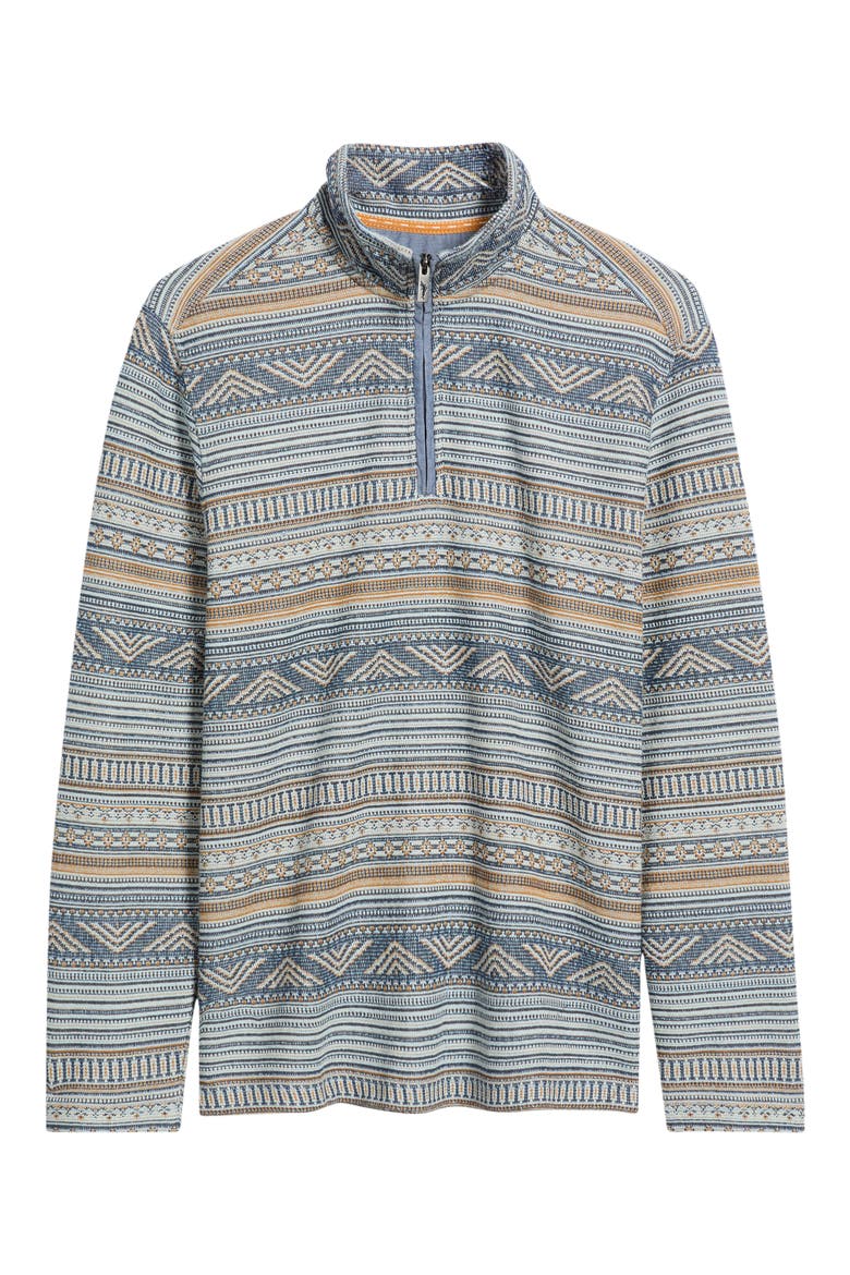 Sanroque Half Zip Pullover, Alternate, color, SEABANK SKY