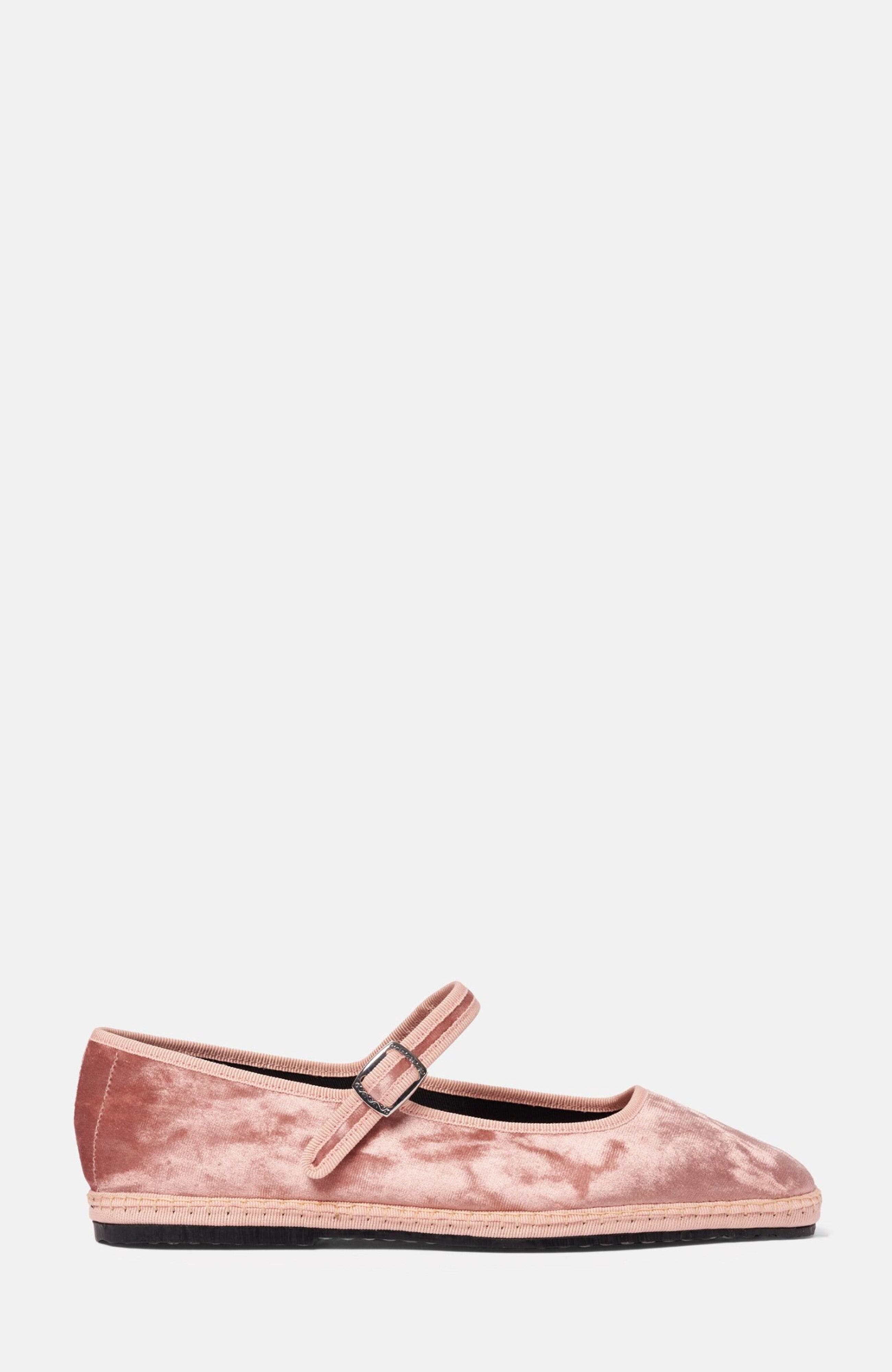 Petra Slippers, Alternate, color, Antique Pink - Velvet