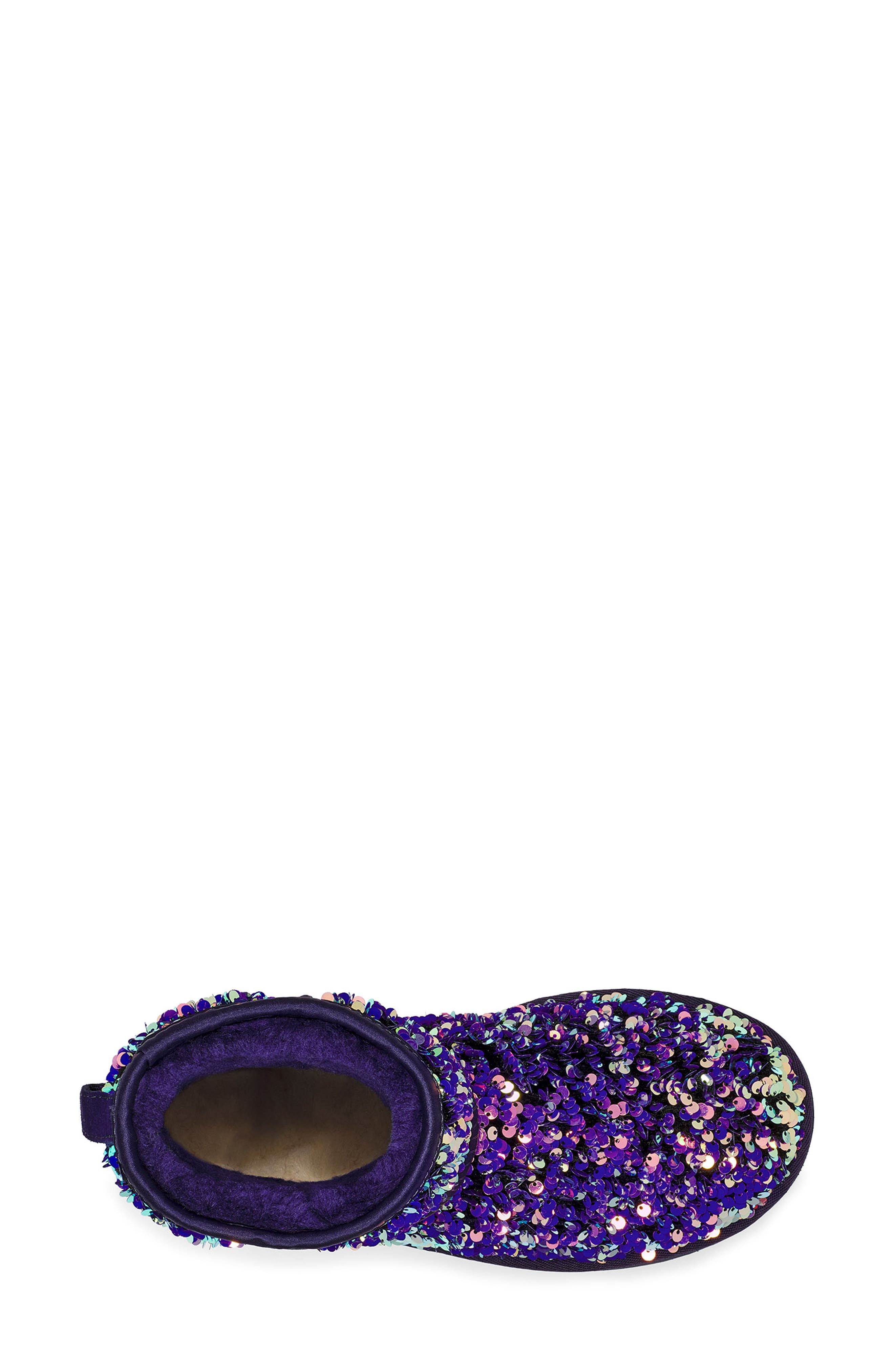 Mini Classic Stellar Sequin Boot, Alternate, color, MEDALLION SUEDE