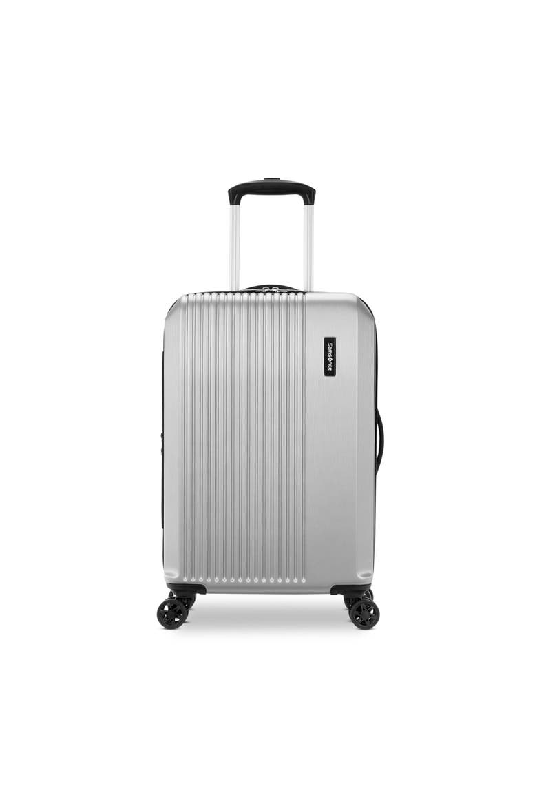 Alliance SE Hardside (20"/28") 2 Piece Spinner Luggage Set, Alternate, color, Metallic Silver