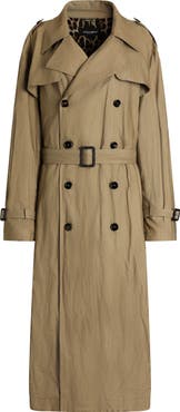 Dolce&Gabbana Cotton Blend Trench Coat