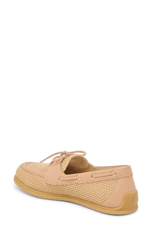 Dolce Vita Darsen Loafer In Tan Woven Raffia