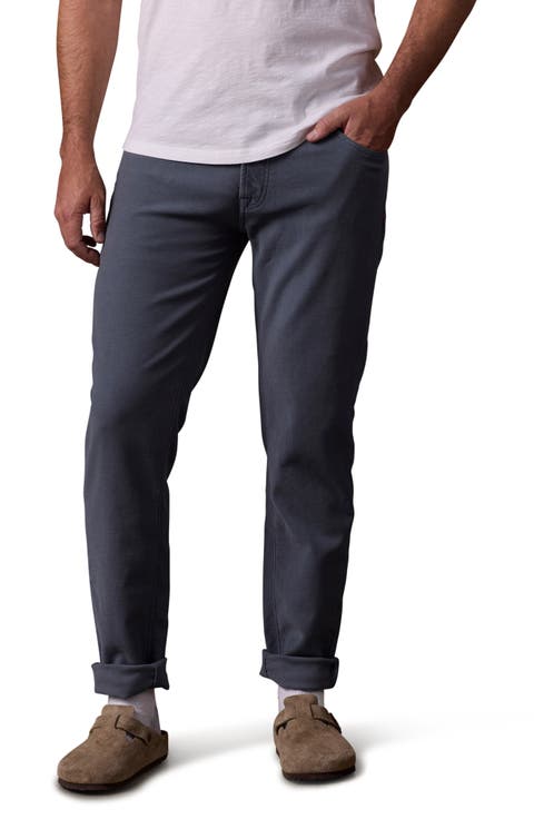 Comfort Terry Five-Pocket Tailored Fit Pants