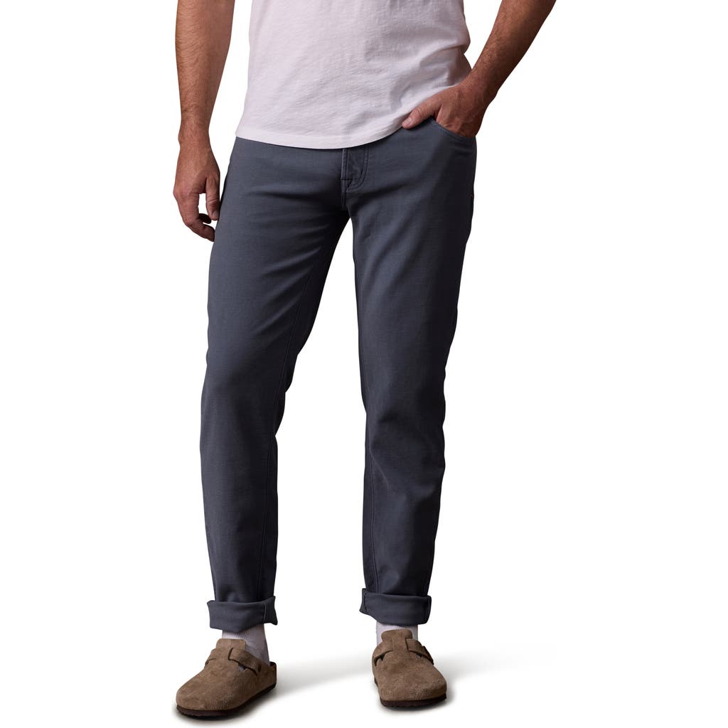 The Normal Brand Comfort Terry Five-pocket Tailored Fit Pants In Waterloo