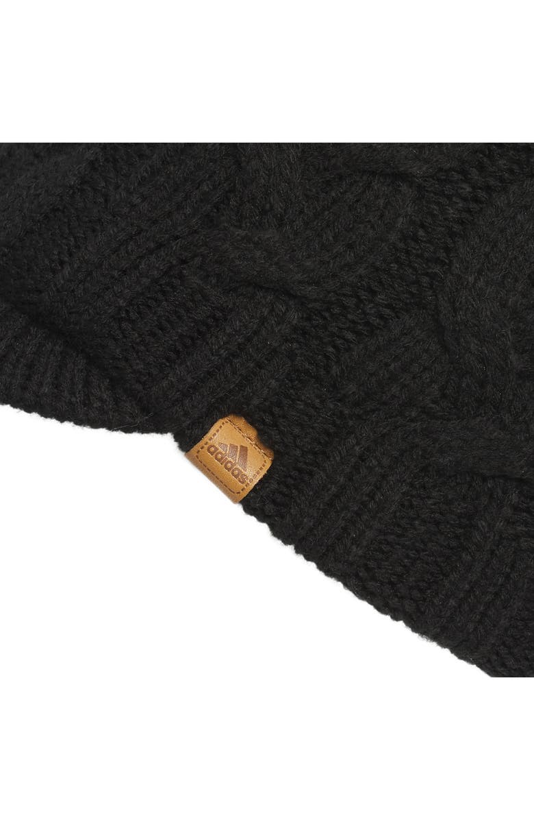 adidas Crystal Brimmer Cable Knit Cap, Alternate, color,