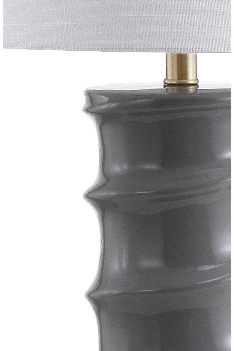 Taipei 28" Ceramic LED Table Lamp, Alternate, color, Dark Gray