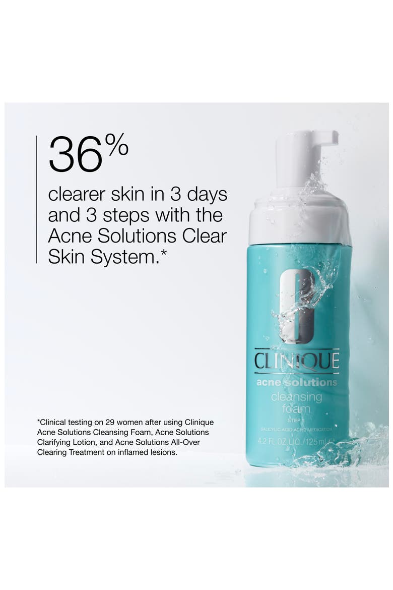 Acne Solutions™ Cleansing Foam Face Wash, Alternate, color, NO COLOR