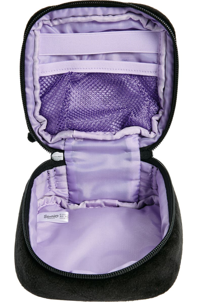 SANRIO x Sanrio Kuromi<sup>®</sup> Plush Pouch, Alternate, color,