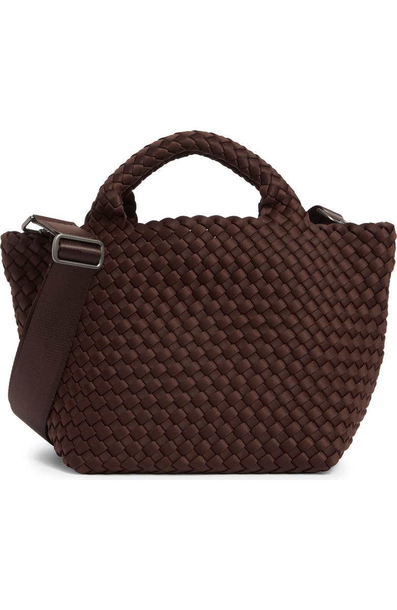 NAGHEDI St. Barths Small Tote, Main, color, Chocolate