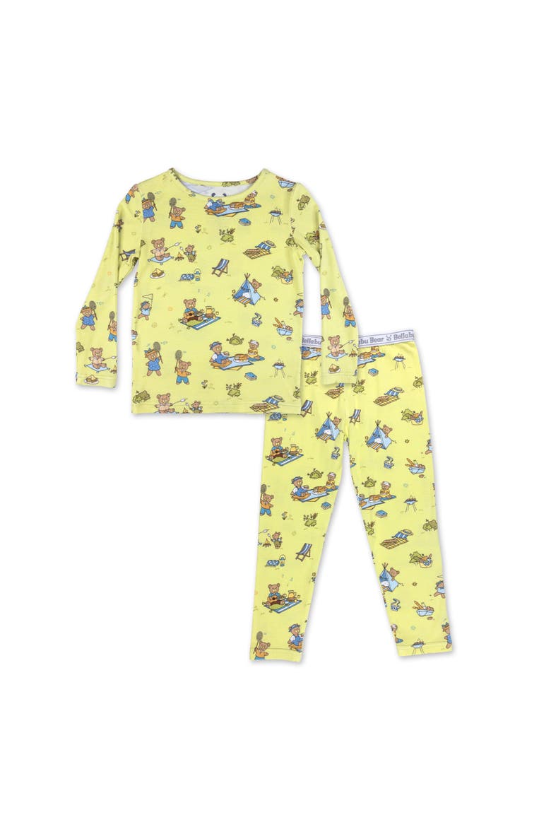 Kids' Teddy Bear Picnic Set of 2 Piece Pajamas, Main, color, Teddy Bear Picnic