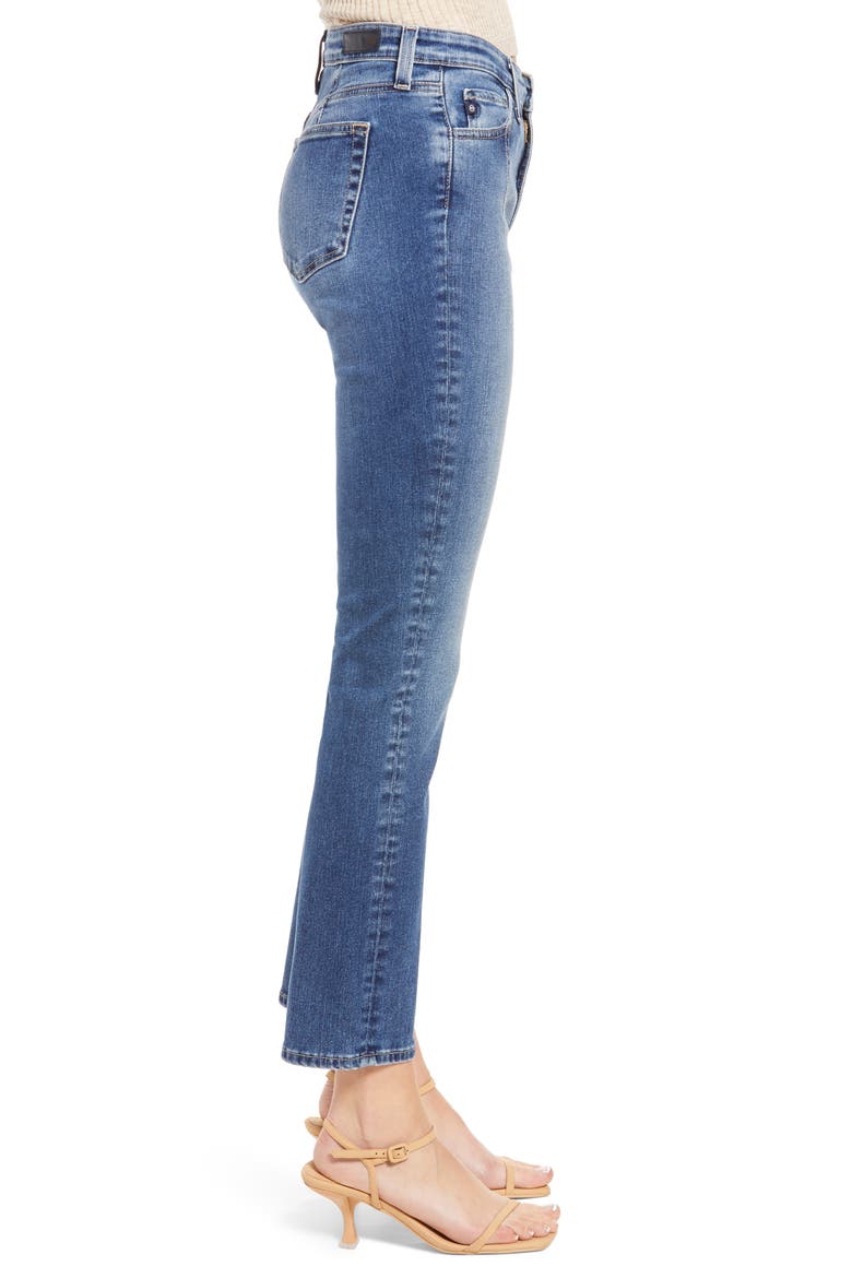 Mari Darted Slim Straight Leg Jeans, Alternate, color, BELGRAVE