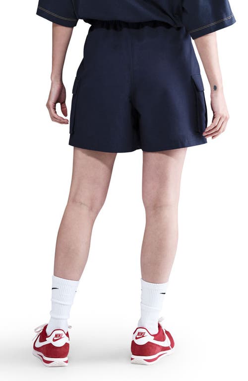 Nike Sportswear Loose Fit 5-inch Cargo Shorts In Blue