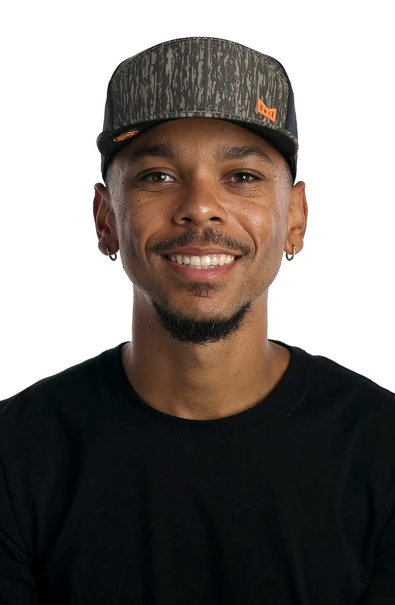 Melin x Realtree Trenches Icon Hydro Performance Snapback Hat, Alternate, color, Forest