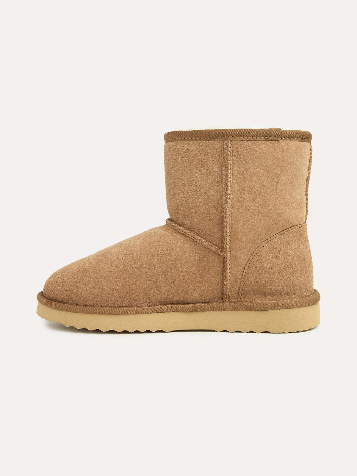 Celtic & Co. Sheepskin Bootee Slippers, Alternate, color, Chestnut