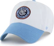 '47 Men's '47 White New York City FC Two-Tone Clean Up Adjustable Hat
