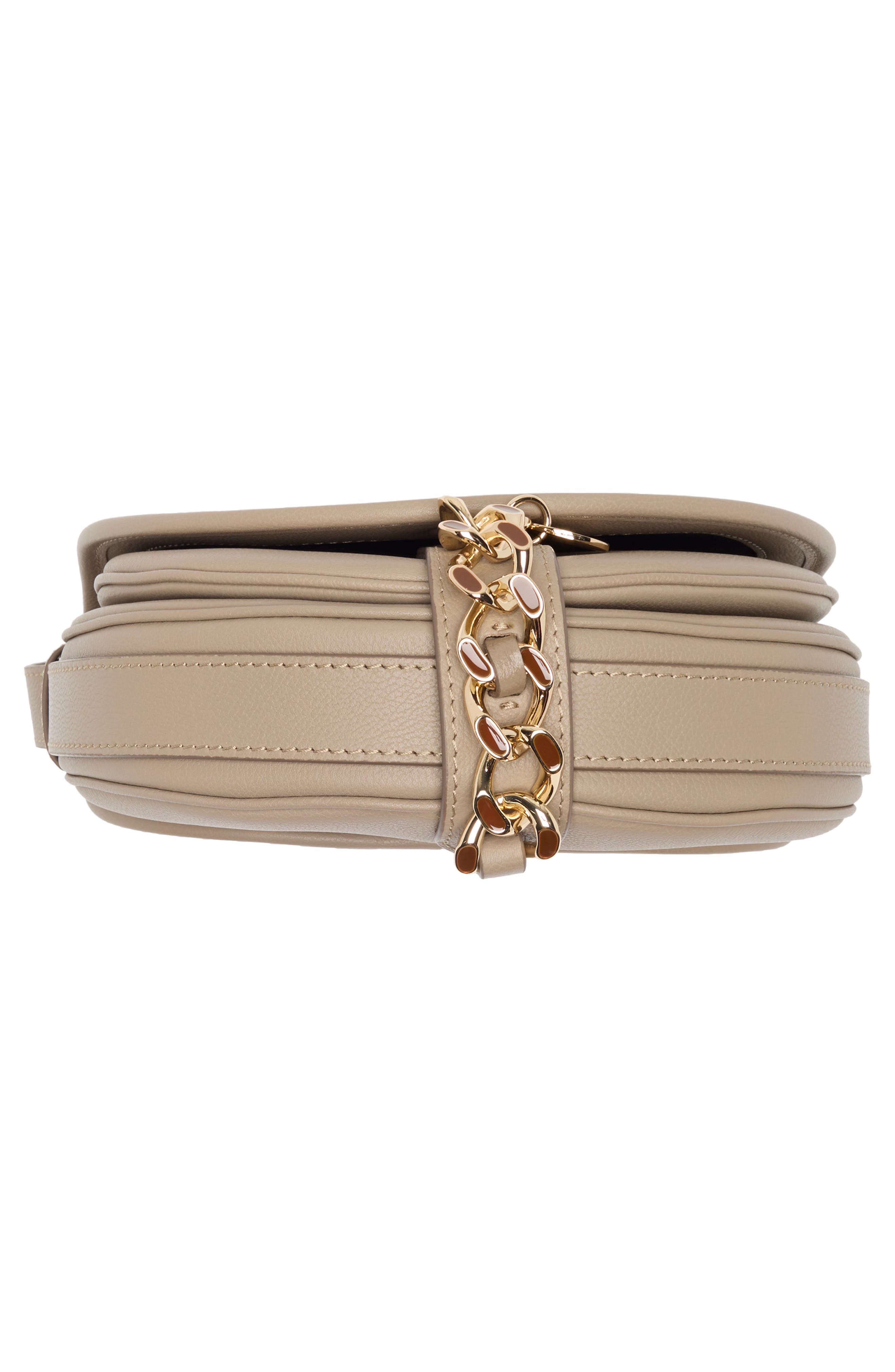 See by Chloé Mara Leather Saddle Bag, Alternate, color, 