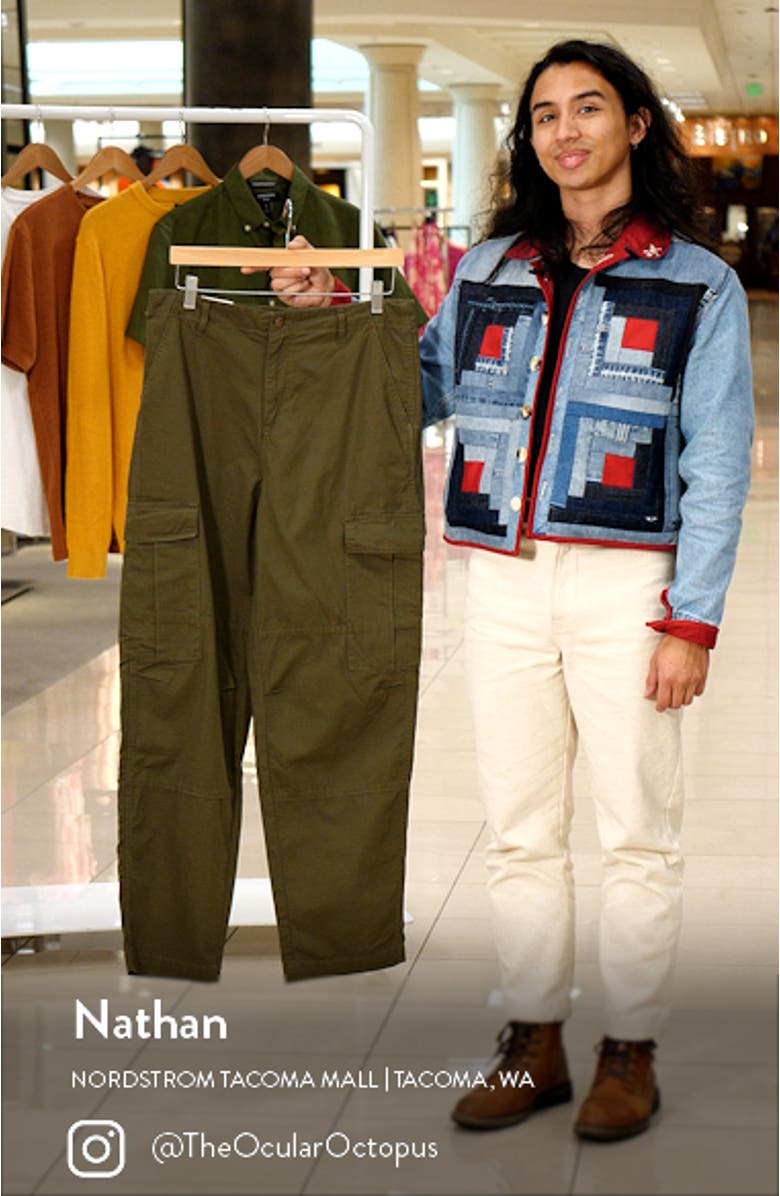 Ripstop Solid Cargo Pants, sales video thumbnail