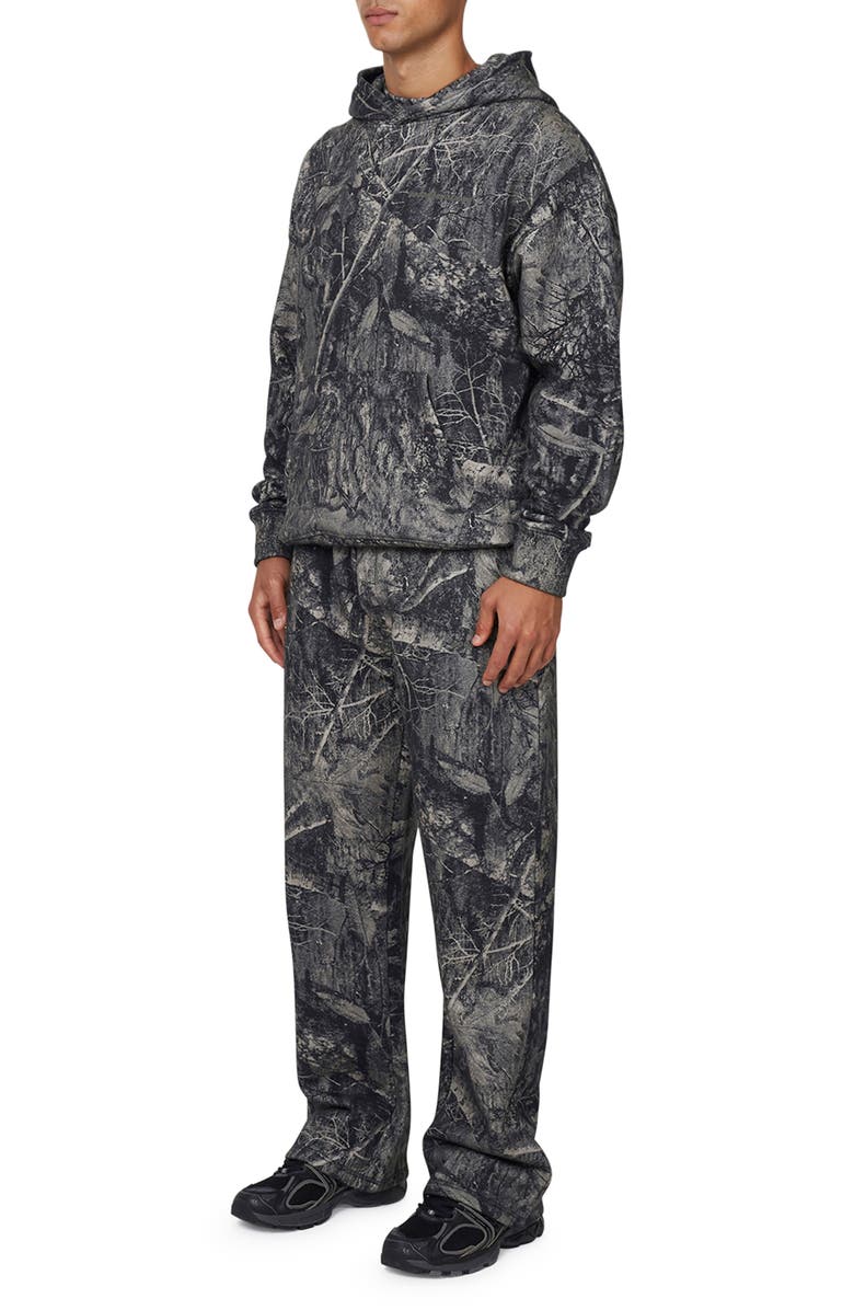Good For Nothing Men's Woodland Blackout Camo Relaxed Hoodie, Alternate, color, Camo