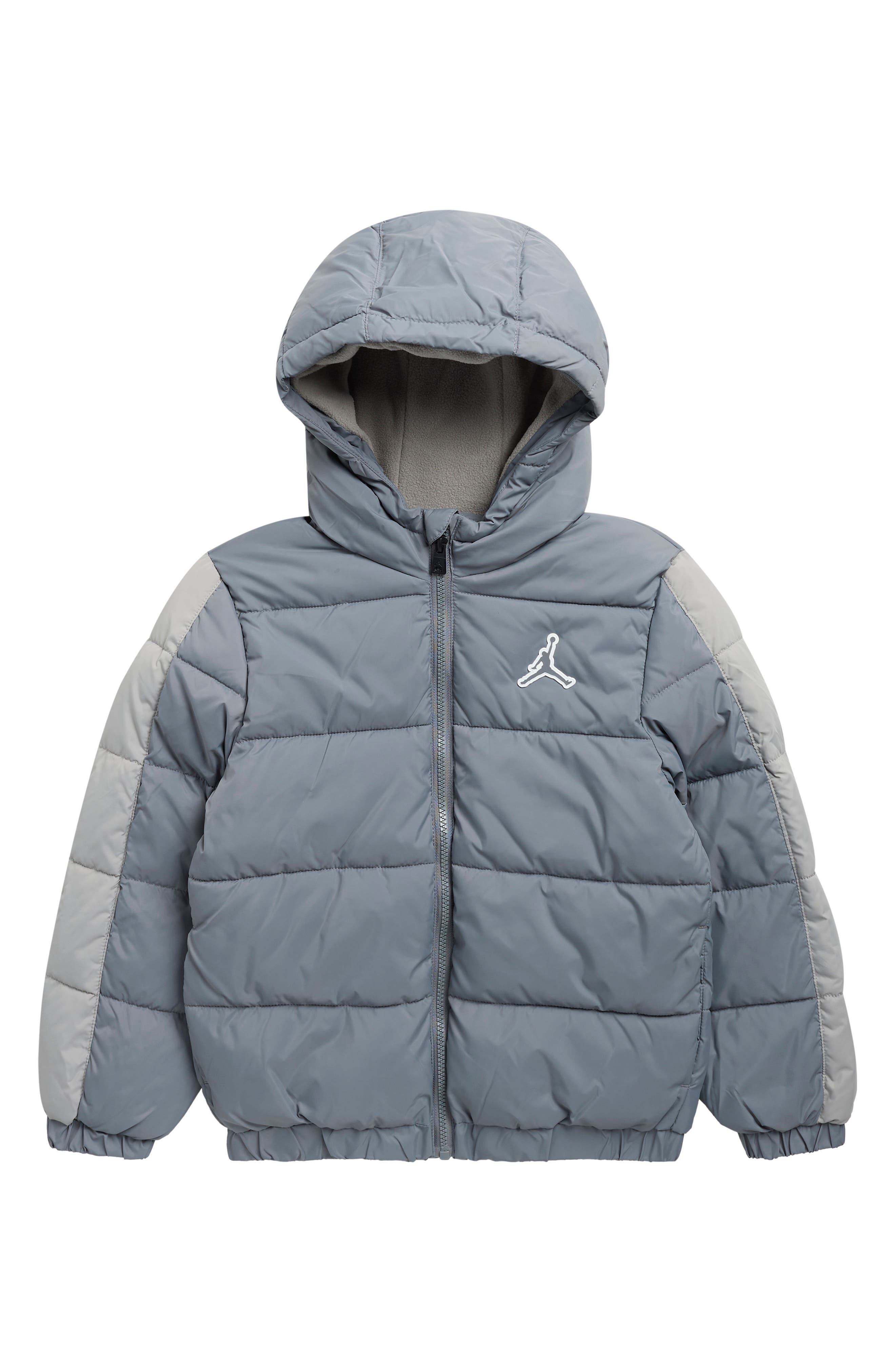 Colorblock Puffer Jacket