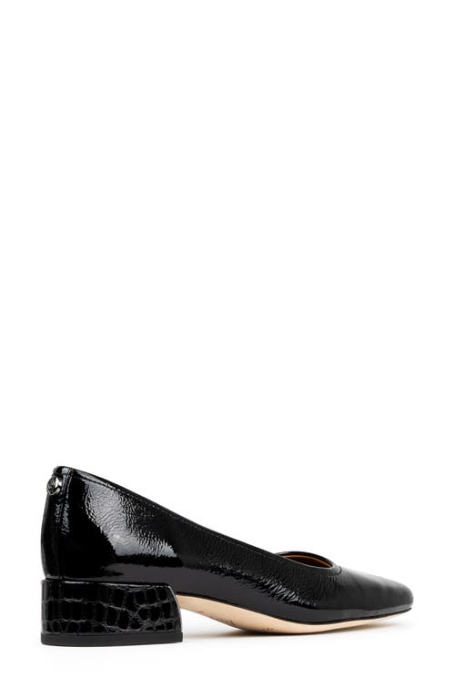 Donald Pliner Block Heel Pump In Black