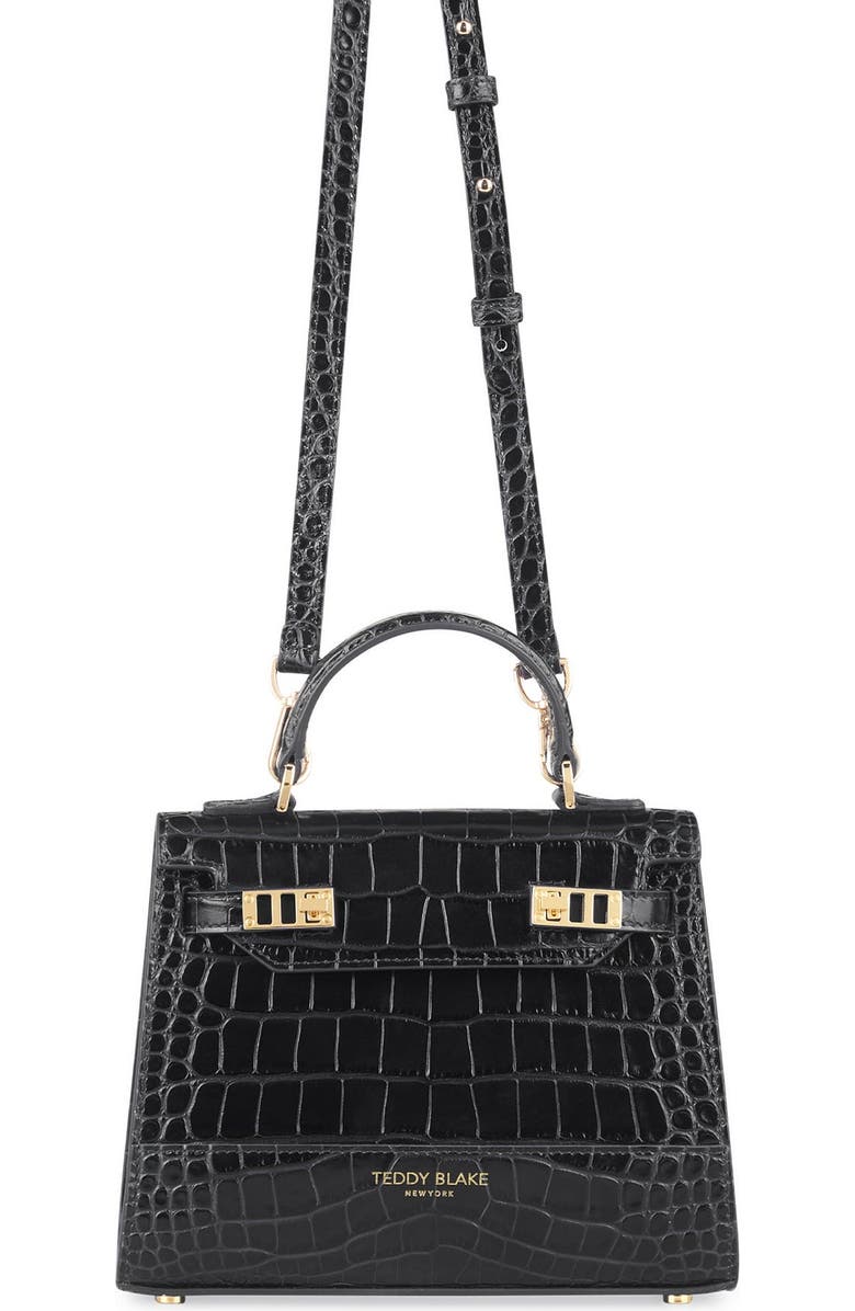 Teddy Blake Kim Croco 9", Alternate, color, Black