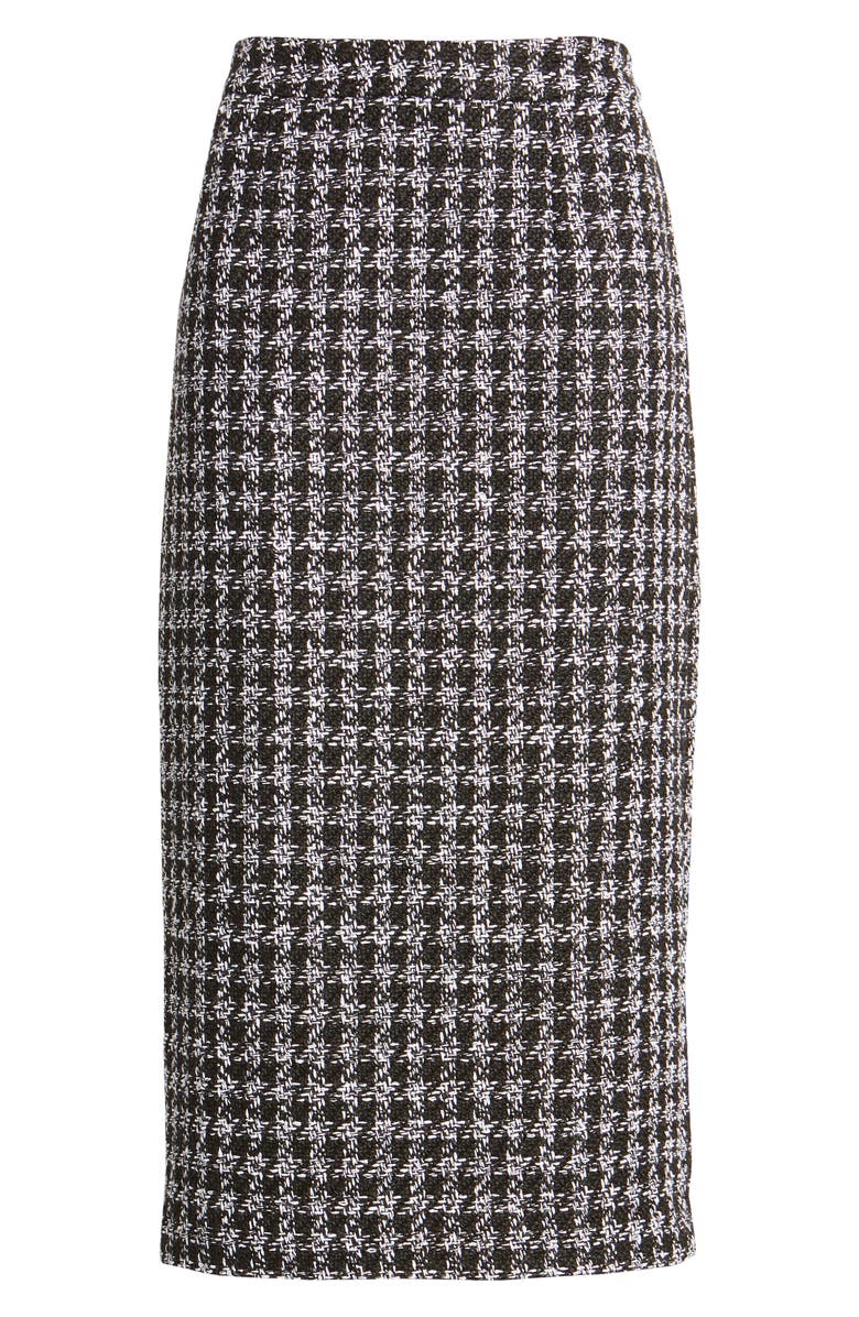 Halogen<sup>®</sup> Houndstooth Check Tweed Pencil Skirt, Alternate, color, 