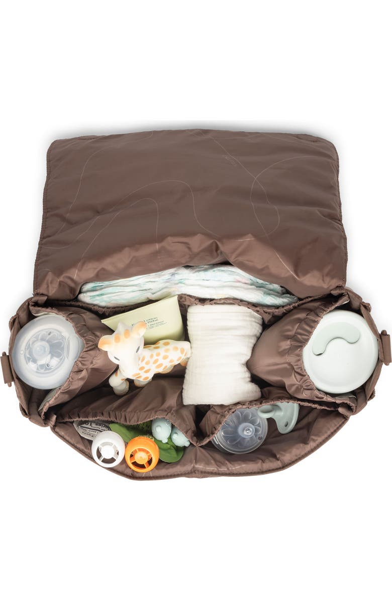 CALPAK Convertible Stroller Caddy Crossbody Bag, Alternate, color, Hazelnut