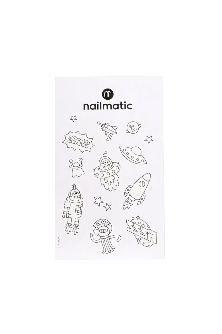 Temporary Tattoo For Kids, Alternate, color, Galaxy