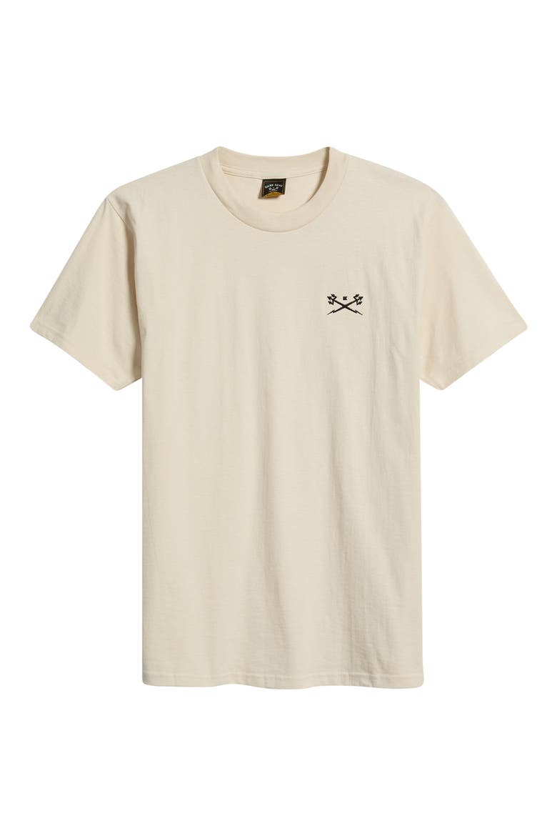 Go-To V2 Embroidered T-Shirt, Alternate, color, CREAM