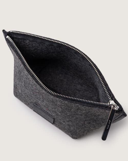 Graf & Lantz Graf Lantz Hana Canvas Pouch In Black