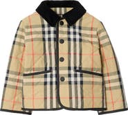 Burberry Check Quilted Nylon Barn Jacket