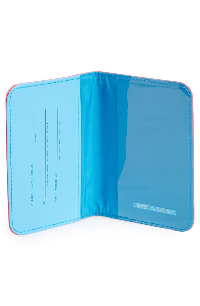 Flight 001 'Traveling to _____ for Pleasure' Passport Cover, Alternate, color, 