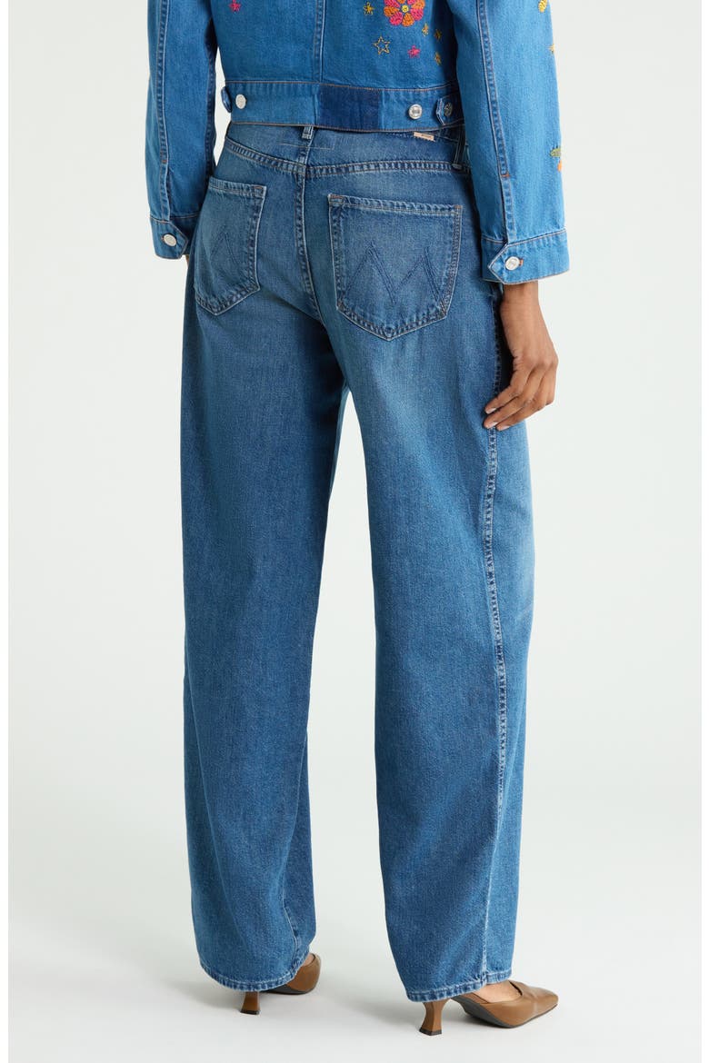 The Delinquent Nerdy Straight Leg Jeans, Alternate, color, RICHES TO RAGS