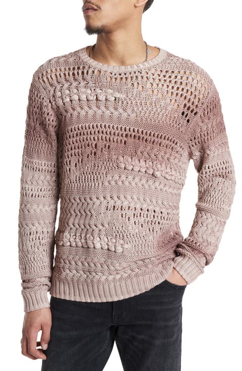 Leone Mixed Stitch Sweater