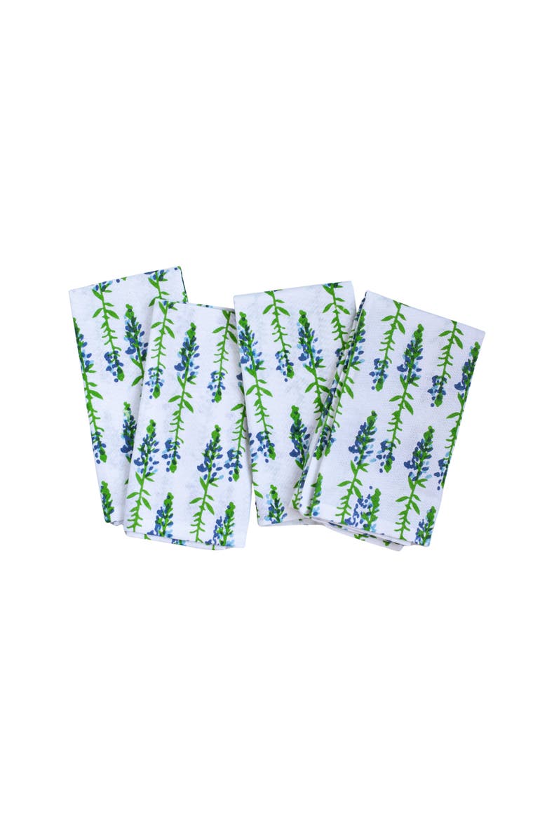 Bluebonnet Napkins - Set of 4, Main, color, Bluebonnet