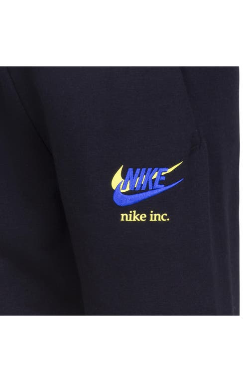 Nike Kids' Icon Fleece Joggers In Black