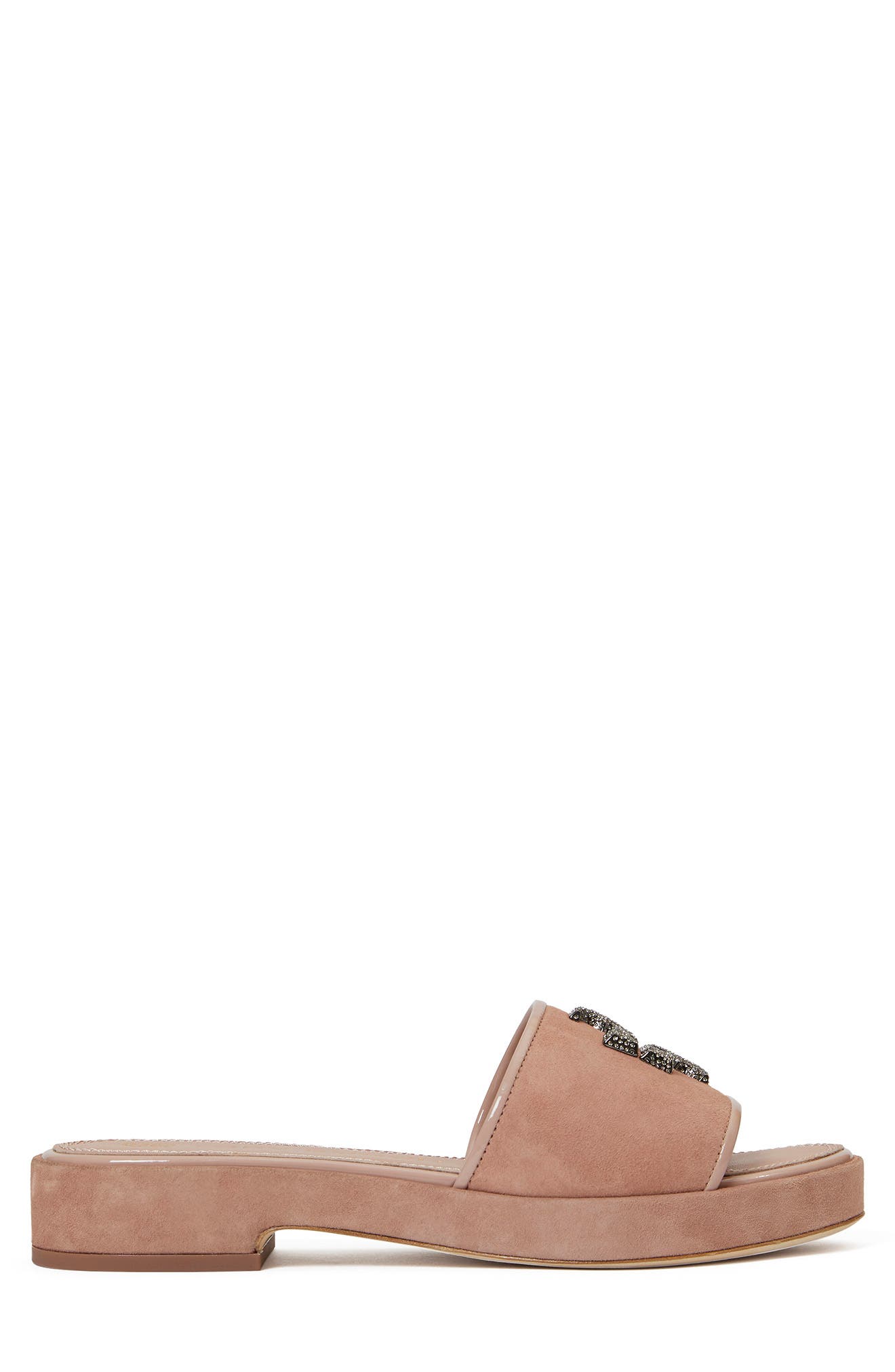 Tory Burch Eleanor Crystal Slide Sandal, Main, color, 