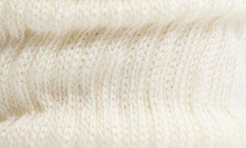 Casa Clara Conner Scrunched Crew Socks In White