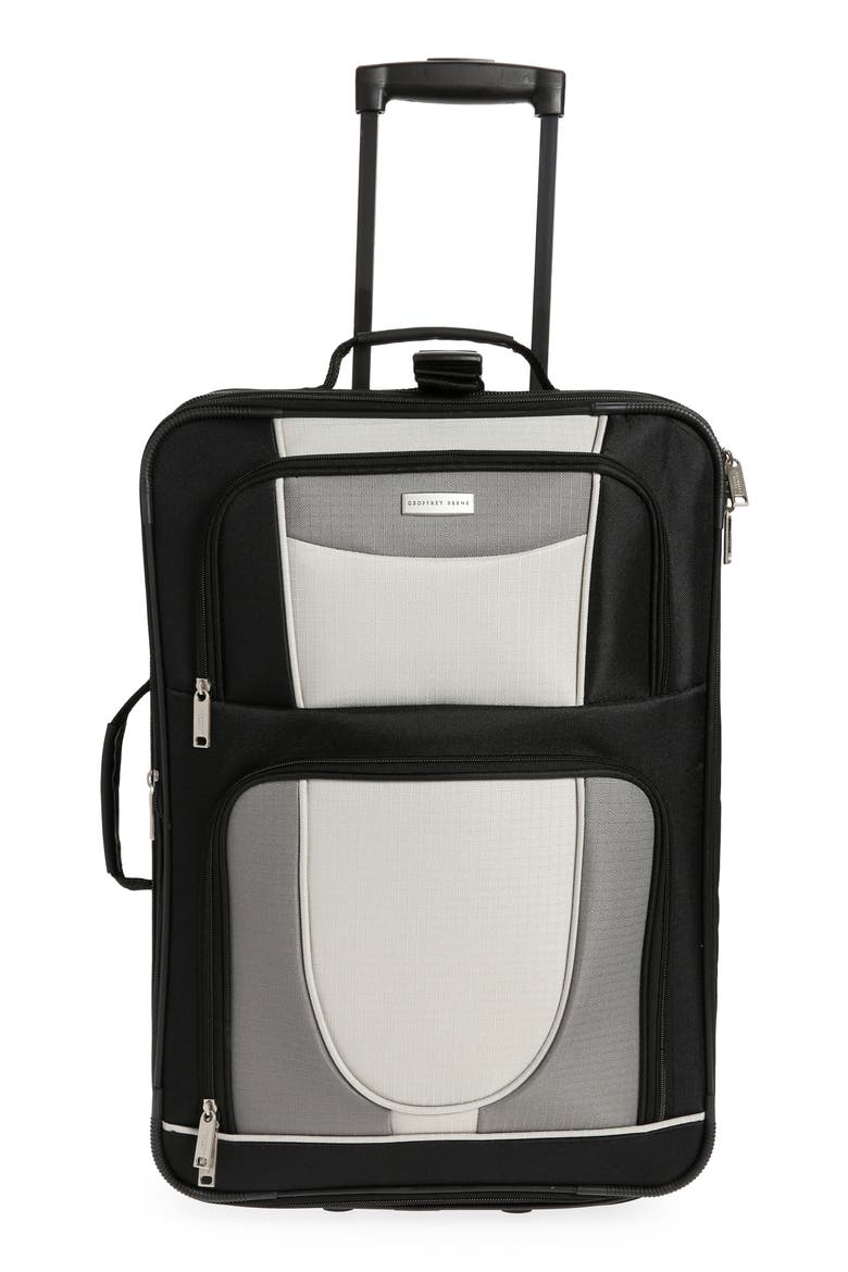 21-Inch Rolling Carry-On, Main, color, BLACK W/ GREY