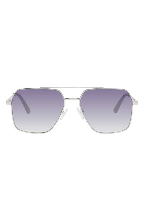 58mm Square Sunglasses