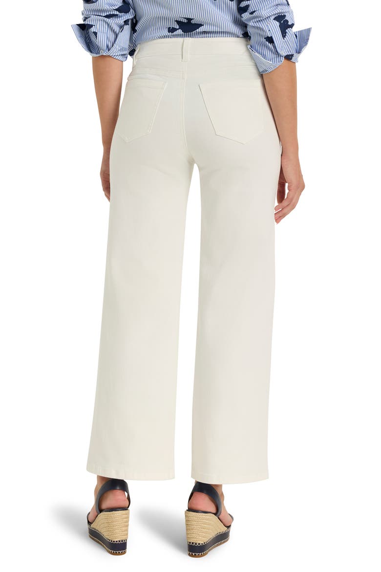 Wide Leg Ankle Jeans, Alternate, color, PAPER WHITE