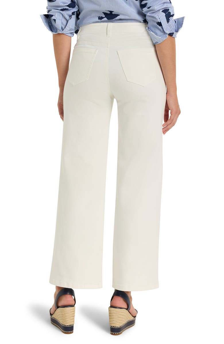 NIC+ZOE Wide Leg Ankle Jeans, Alternate, color, Paper White