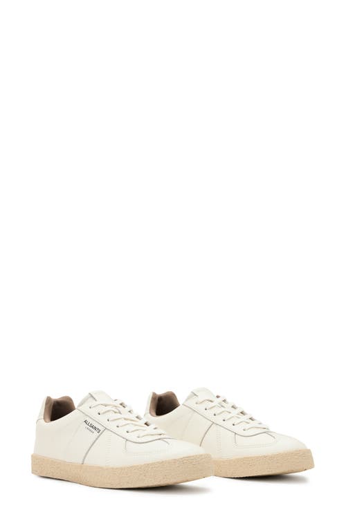 Allsaints Jaimee Low Top Sneaker In White/white
