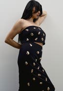 11 Honoré Embellished Strapless Top