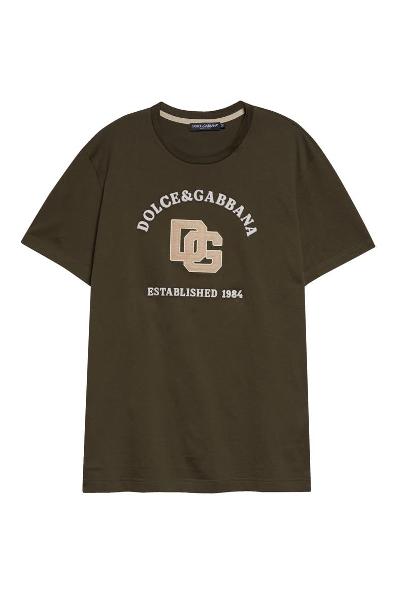 Logo Patch T-Shirt, Alternate, color, GRIGIO FANGO SCURO